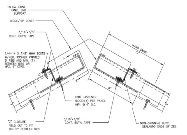 Roof to Wall Transitions